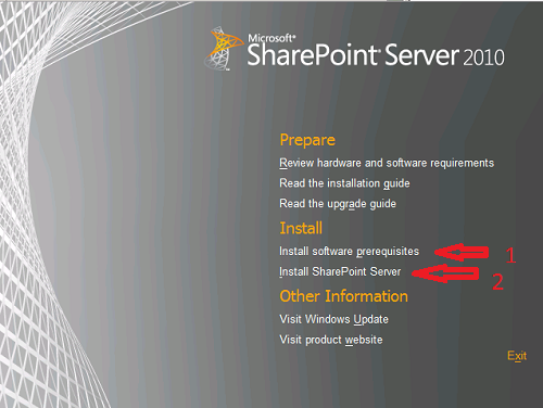 SharePoint-setup