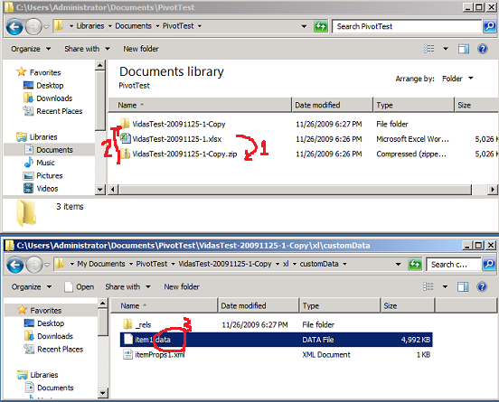 Rename xlsx file to zip